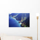 Hawaii, Kauai, Na Pali Coast, Aerial View Along Mountains Wall Mural