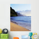 Hawaii, Kauai, Napali Coast, Haena Beach, Late Afternoon Wall Mural