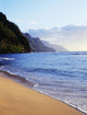 Hawaii, Kauai, Napali Coast, Haena Beach, Late Afternoon Wall Mural