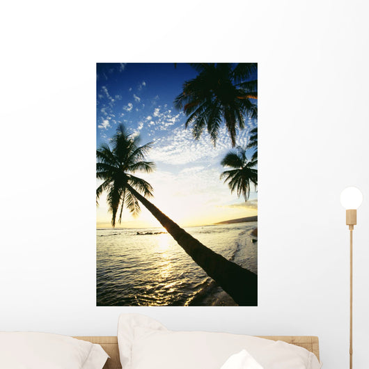 Bright Golden Reflections Wall Mural