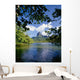 View Of Mount Rotui From Across Opunohu Bay Wall Mural