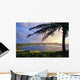 Silhouette Of Palm Tree Wall Mural