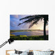 Silhouette Of Palm Tree Wall Mural