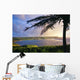 Silhouette Of Palm Tree Wall Mural
