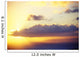 Hawaii, Sunset Over Niihau, From Kauai, Golden Sky Wall Mural