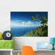 Hawaii, Kauai, Napali Coast, Kalalau Valley Cliffs And Ocean Wall Mural