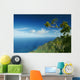 Hawaii, Kauai, Napali Coast, Kalalau Valley Cliffs And Ocean Wall Mural