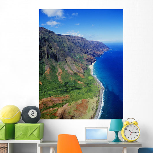 Remote Beaches Wall Mural