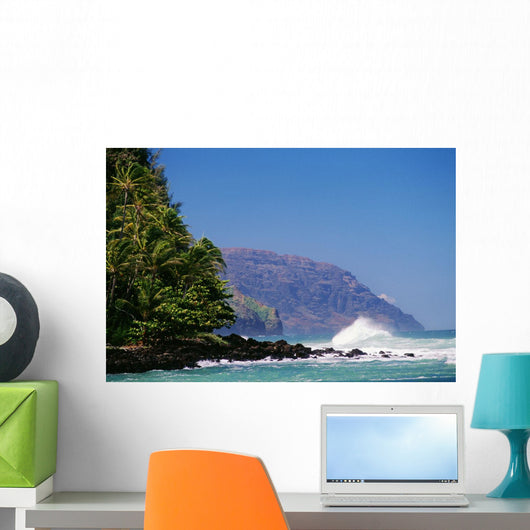 Blue Skies Wall Mural
