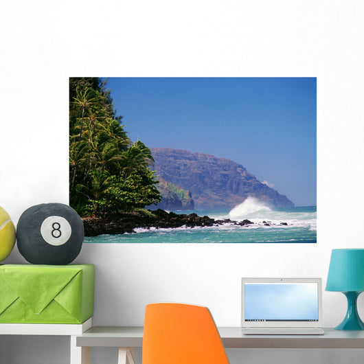 Blue Skies Wall Mural
