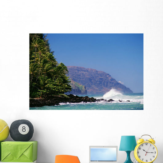 Blue Skies Wall Mural