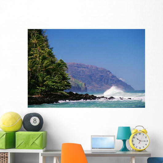 Blue Skies Wall Mural
