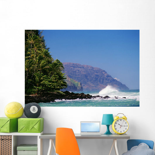 Blue Skies Wall Mural
