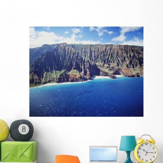 Rugged Cliffs And Ocean Wall Mural