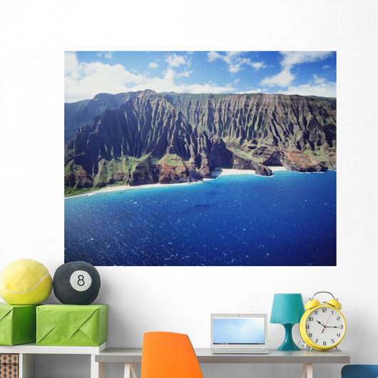 Rugged Cliffs And Ocean Wall Mural