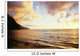 Hawaii, Kauai, Na Pali Coastline, Ke'e Beach At Sunset Wall Mural