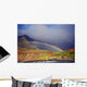 Hawaii, Kauai, Napali Coast, Rainbow Over The Coastline Wall Mural