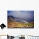 Hawaii, Kauai, Napali Coast, Rainbow Over The Coastline Wall Mural