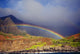 Hawaii, Kauai, Napali Coast, Rainbow Over The Coastline Wall Mural