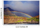 Hawaii, Kauai, Napali Coast, Rainbow Over The Coastline Wall Mural