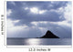 Hawaii, Oahu, Kualoa, Mokoli'i Island Wall Mural