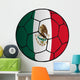 flag ball selection Mexico Wall Decal