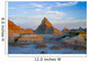 A Red Sunrise Illuminates The Hills In Badlands National Park Wall Mural