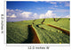 Hawaii, Maui, Pukalani, Pineapple Fields Stretch Out To The Horizon Wall Mural