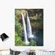 Hawaii, Kauai, Wailua Falls Surrounded By Foliage Wall Mural