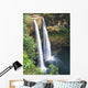 Hawaii, Kauai, Wailua Falls Surrounded By Foliage Wall Mural