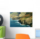 Hawaii, Kauai, Aerial View Of North Shore, Cliffs And Coastline Wall Mural