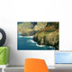 Hawaii, Kauai, Aerial View Of North Shore, Cliffs And Coastline Wall Mural