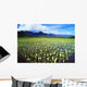 Scenic Mountains And Blue Sky Wall Mural
