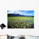 Scenic Mountains And Blue Sky Wall Mural