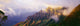 Hawaii, Kauai, Na Pali Coast, Overlooking Kalalau Valley Wall Mural