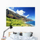 Hawaii, Kauai, Napali Coast, Kalalau Valley, Secluded Beach Wall Mural