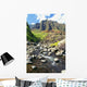 Stream Coming Down From The Kalalau Mountains Wall Mural