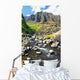 Stream Coming Down From The Kalalau Mountains Wall Mural
