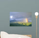 Large Gray Clouds Wall Mural