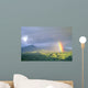 Large Gray Clouds Wall Mural