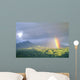 Large Gray Clouds Wall Mural