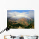 Hawaii, Kauai, Waimea Canyon, Full Rainbow Over The Canyon Wall Mural