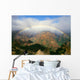 Hawaii, Kauai, Waimea Canyon, Full Rainbow Over The Canyon Wall Mural