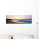 Hawaii, Kauai, Polihale Beach At Sunset, Yellow And Pink Sky Wall Mural