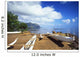 Hawaii, Oahu, Waiahole, Outrigger Canoes On Beach, Turquoise Water Wall Mural