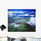 Hawaii, Maui, Aerial View Of Sugarcane Fields In Central Maui Wall Mural