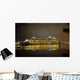 Night Scene Cruise Ship Wall Decal