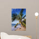 Hawaii, Coconut Laying On A Sandy Tropical Beach Beneath A Palm Tree Wall Mural