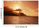 Sunburst From Behind Clouds Wall Mural