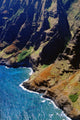 Hawaii, Kauai, Aerial View Of Napali Coastline Wall Mural